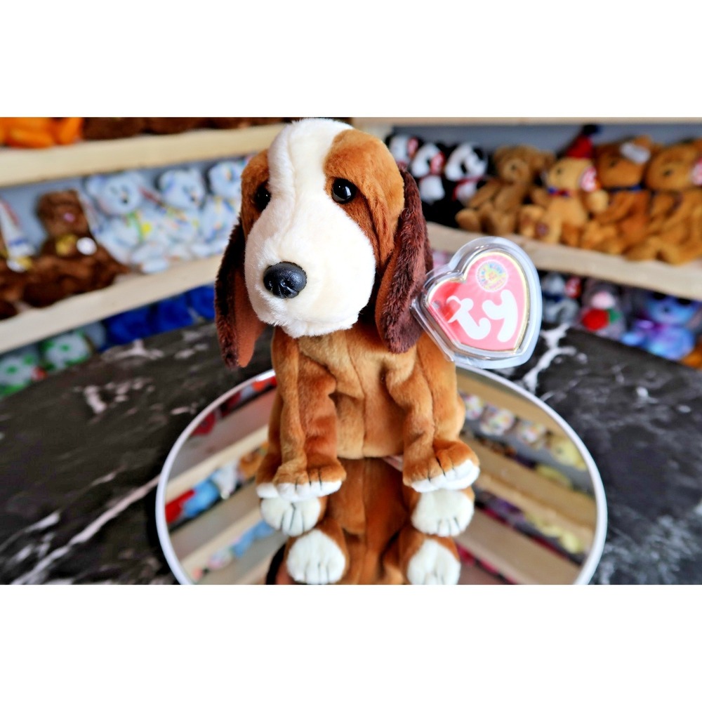 TY Beanie Baby - Holmes the Dog (BBOM February‎ 2003) | MWMT | Vintage | Rare